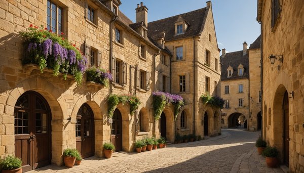 Les hôtels de luxe de Sarlat et leur histoire