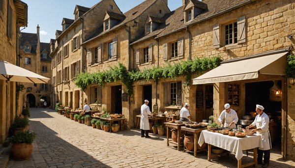 La cuisine, l'activité principale à Sarlat