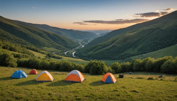 Vacances en camping dans les alpes : nature, air pur et sommets