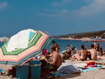 Carte détaillée des campings dans le Sud de la France bord de mer